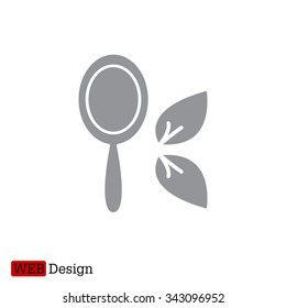 Hand Mirror line icon