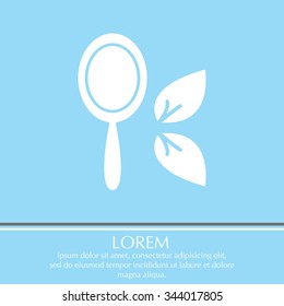 Hand Mirror line icon
