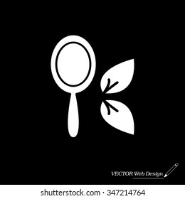 Hand Mirror line icon