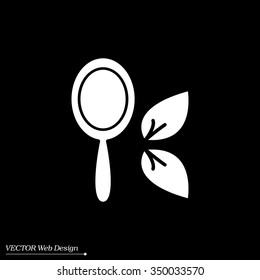Hand Mirror line icon