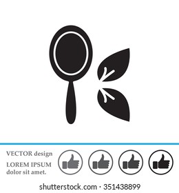 Hand Mirror line icon
