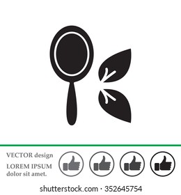 Hand Mirror line icon