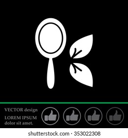 Hand Mirror line icon