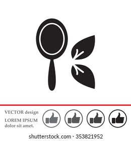 Hand Mirror line icon