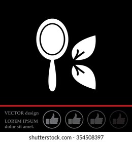 Hand Mirror line icon