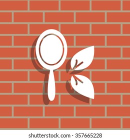 Hand Mirror line icon