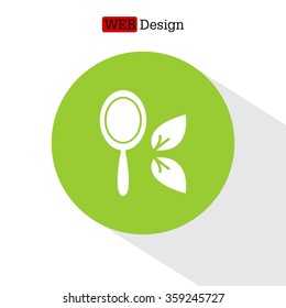 Hand Mirror line icon