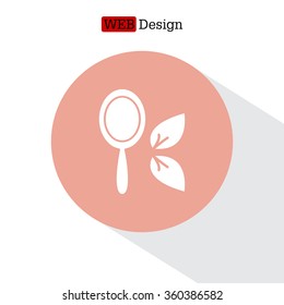 Hand Mirror line icon