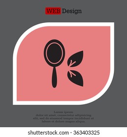 Hand Mirror line icon