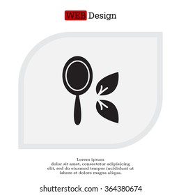 Hand Mirror line icon