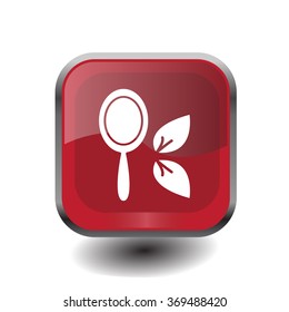 Hand Mirror line icon