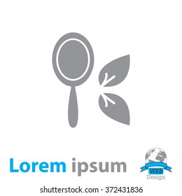 Hand Mirror line icon