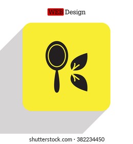 Hand Mirror line icon