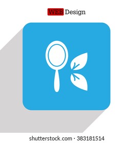 Hand Mirror line icon