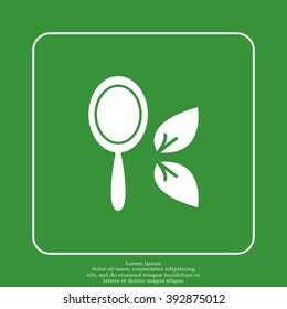 Hand Mirror line icon