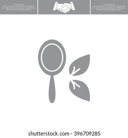 Hand Mirror line icon