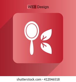 Hand Mirror line icon