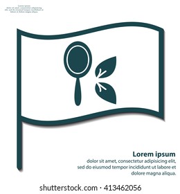Hand Mirror line icon