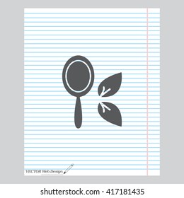 Hand Mirror line icon