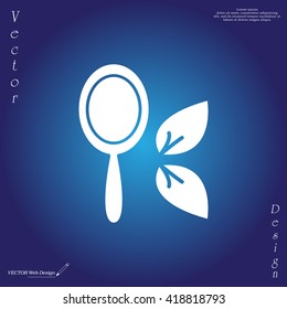 Hand Mirror line icon