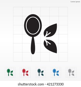 Hand Mirror line icon