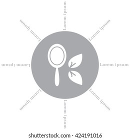 Hand Mirror line icon