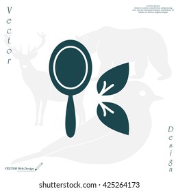 Hand Mirror line icon