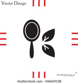 Hand Mirror line icon
