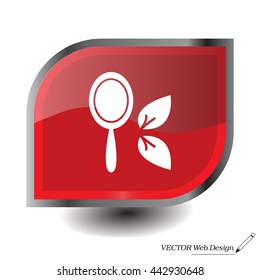 Hand Mirror line icon