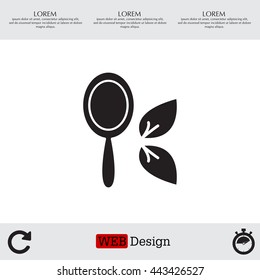 Hand Mirror line icon