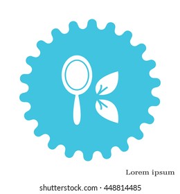 Hand Mirror line icon