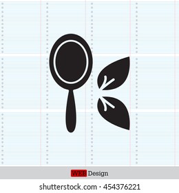 Hand Mirror line icon