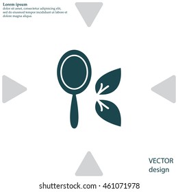 Hand Mirror line icon