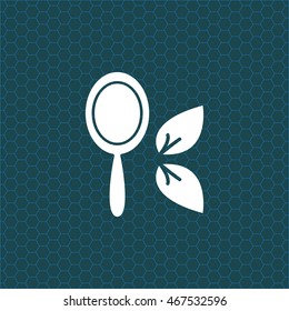Hand Mirror line icon