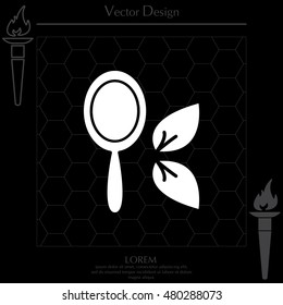 Hand Mirror line icon
