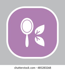 Hand Mirror line icon