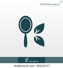 Hand Mirror line icon
