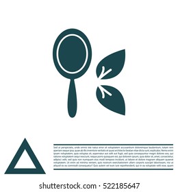 Hand Mirror line icon
