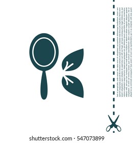 Hand Mirror line icon