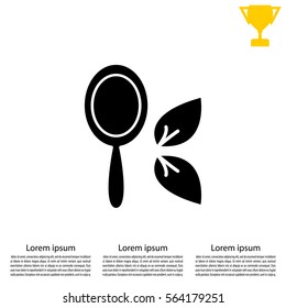 Hand Mirror line icon