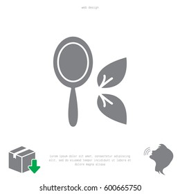 Hand Mirror line icon