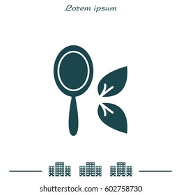 Hand Mirror line icon