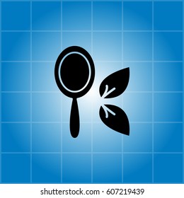 Hand Mirror line icon