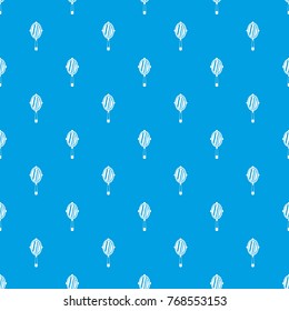 Hand mirror pattern repeat seamless in blue color for any design. Vector geometric illustration