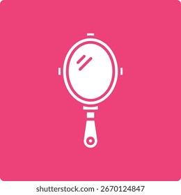 Ícone de vetor Hand Mirror. Pode ser usado para impressão, aplicativos móveis e da Web.