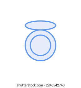 hand mirror vector for website symbol icon presentation