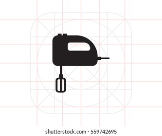 Hand mixer icon