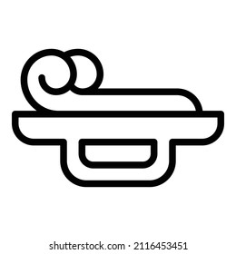 Hand mixer icon outline vector. Cement mixer. Building tool