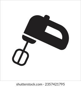hand mixer icon simple design art eps 10