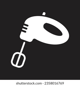 hand mixer icon simple design art eps 10